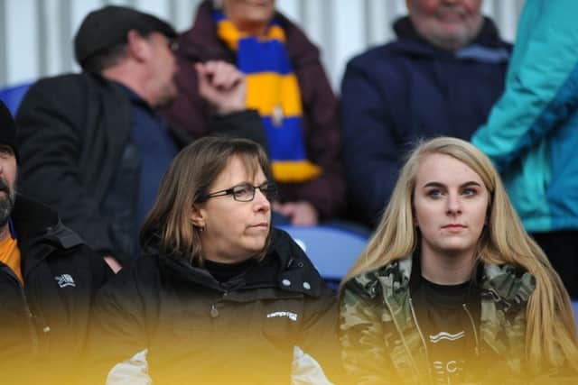 Stags v Plymouth fans gallery.