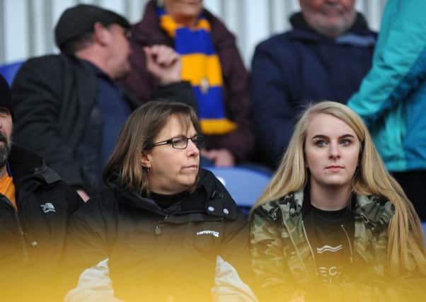 Stags v Plymouth fans gallery.