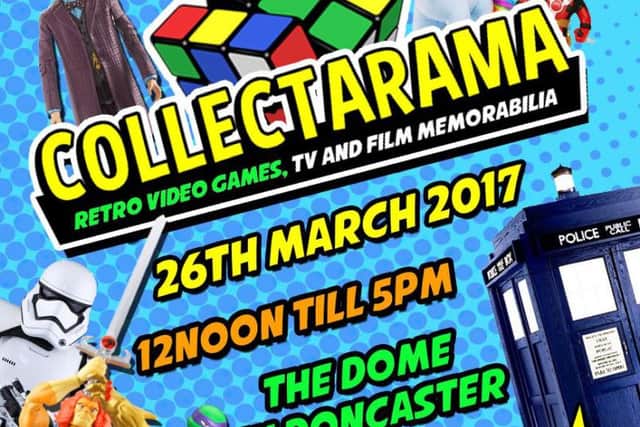 Collectarma at Doncaster Dome on Sunday, March 26.