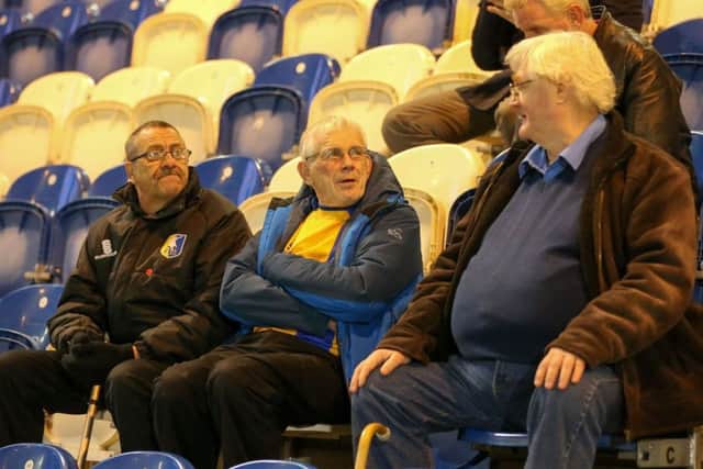 Mansfield Town's fans - Photo by Chris Holloway