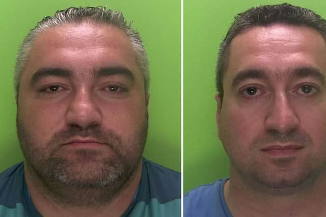 The brothers were jailed for six years