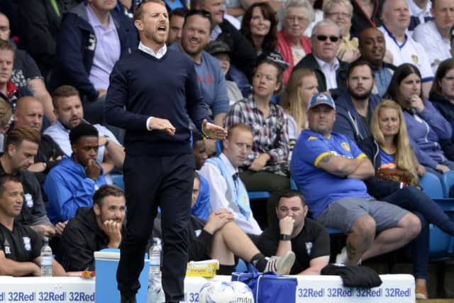 Gary Rowett.Leeds United v Birmingham City.  SkyBet Championship.  13 August 2016.  Picture Bruce Rollinson