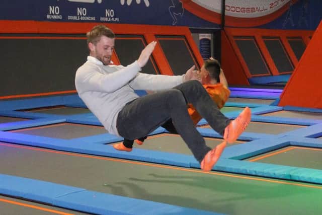 Taking a tumble