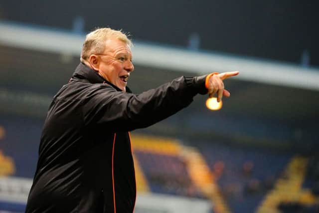 Mansfield Town's Manager Steve Evans - Photo by Chris Holloway