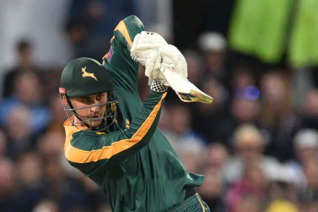 England star Alex Hales, who is due to face Derbyshire in the early part of the season. (PHOTO BY: Simon Trafford)