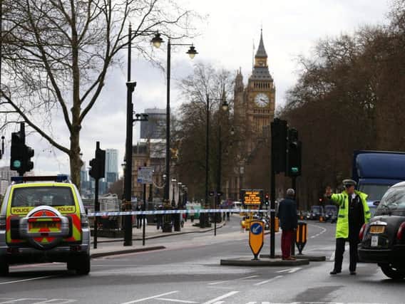Five have been killed and up to 40 injured in a suspected terrorist attack in Westminster. (Image: SWNS)