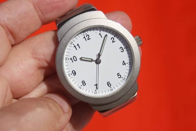 The clocks go forward tomorrow.