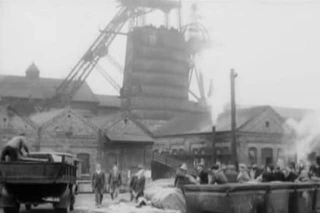 Scenes from the pit near Mansfield and Worksop show the panic at the pit head.