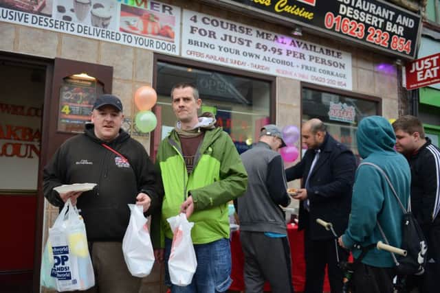 Akbar's Lounge, Sutton are providing a meal for local homeless people