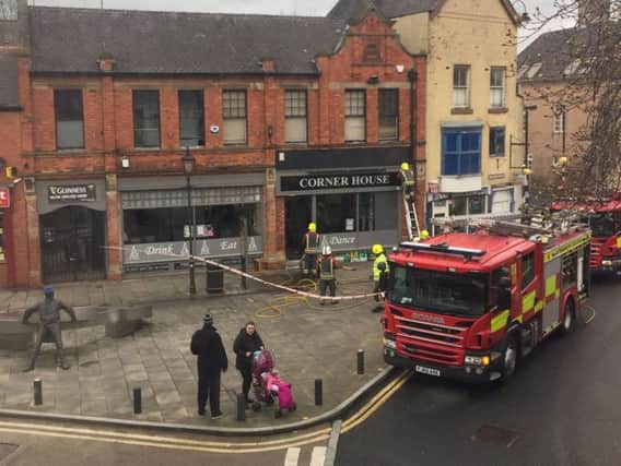 The incident occurred at the Corner House pub in Church Street