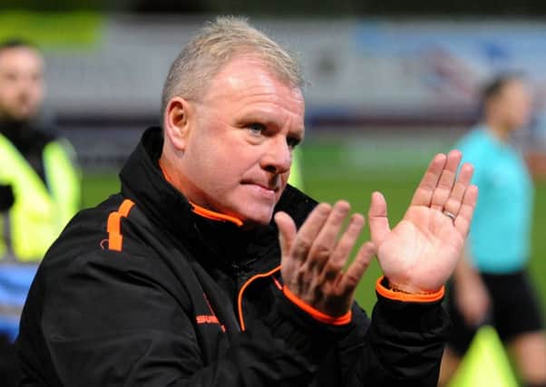 Mansfield Town manager Steve Evans.