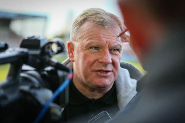 Mansfield Town manager Steve Evans - Photo by Chris Holloway