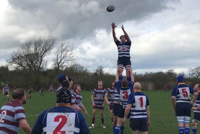 Action from Mansfields 32-8 defeat at the hands of Ashby in the Midlands 3 East (North) division of the National League on Saturday.