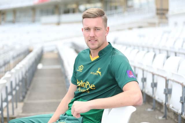 IN PICTURE: Jake Ball.

CAPTION SHOULD READ: PICTURE BY MARK FEAR/MARK FEAR PHOTOGRAPHY

PHOTOGRAPHER: MARK FEAR - MARK FEAR PHOTOGRAPHY.  CONTACT markfearphotographer@outlook.com (+44) 753 977 3354

STORY: NOTTS COUNTY CRICKET PRESS/MEDIA DAY AT TRENT BRIDGE CRICKET GROUND, NOTTINGHAM.
FRIDAY 31ST MARCH 2017.
PHOTOGRAPHER: MARK FEAR