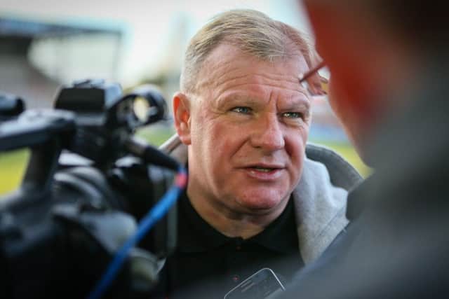 Mansfield Town manager Steve Evans  - Photo by Chris Holloway