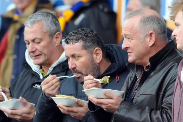 Stags v Exeter fans gallery.