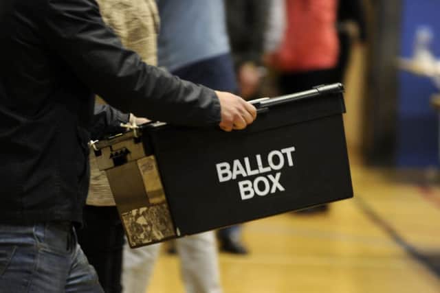 Voters will go to the polls next month.