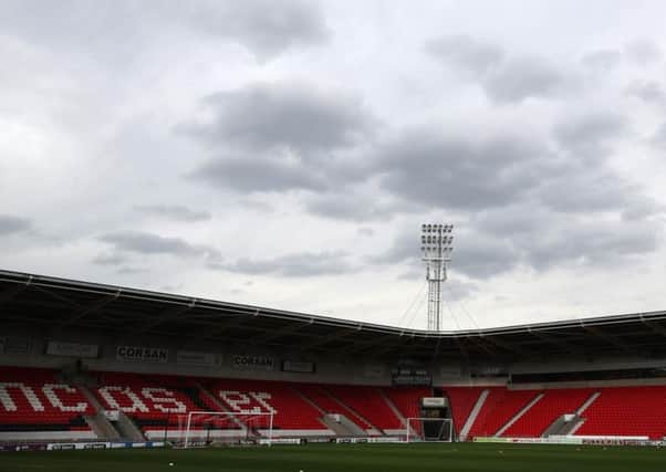 Lawlor was impressed by the Keepmoat Stadium