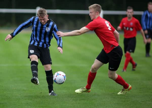 Either Selston or Eastwood will be champions on Saturday. The two sides are pictured in action earlier in the season.