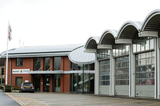 Mansfield Fire Station.