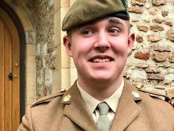 Corporal Ewan Lees has been praised as a 'lifesaver' after coming to the aid of a man brutally injured in a knife attack.