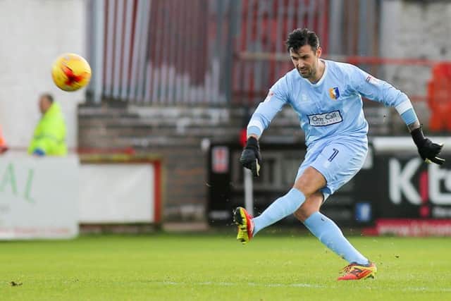 Mansfield Town's Scott Shearer - Pic Chris Holloway