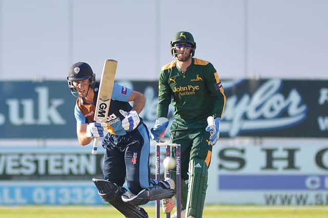Derbyshire v Nottinghamshire T20 Blast, Wayne Madsen