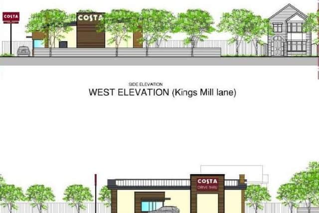 A planning application to build  a Costa Coffee Drive Thru on land at Sutton Road was submitted to Mansfield District Council last week.