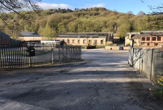 Site of the incident