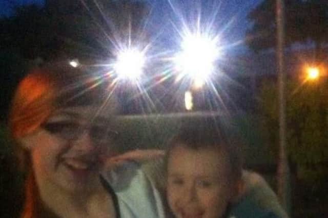 Roxanna's children Jemma and Liam