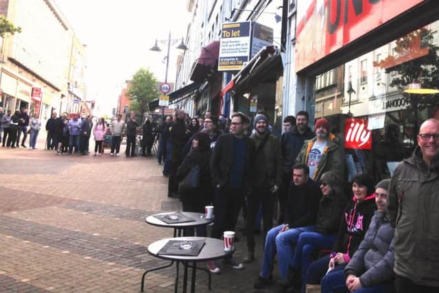 Bumper crowds attended Mansfield's Vinyl Lounge for Record Store Day 2017, the first one to be hosted in the town.
