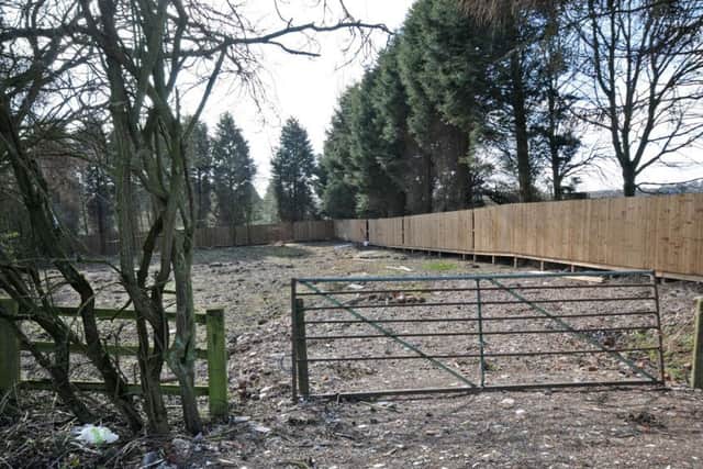 Land off Hilcote Lane, Hilcote, which is earmarked for a three-pitch travellers' site.