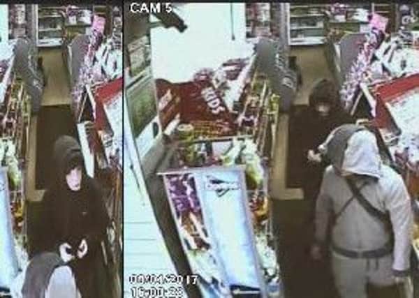Police have released CCTV images following attempted robbery