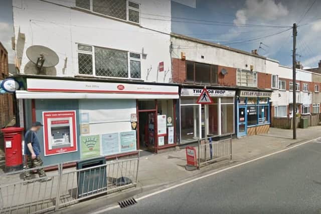 Police have launched an appeal for witnesses after robbers struck at a Post Office in Mansfield Woodhouse on Saturday, April 22. Picture courtesy of Google Maps.