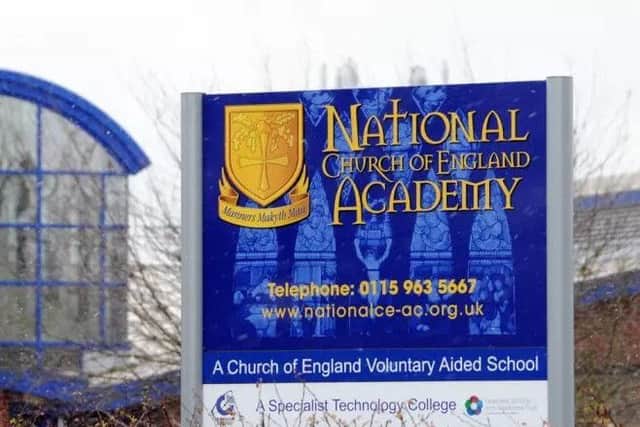 The  National Church of England Academy in Hucknall