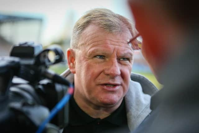 Mansfield Town manager Steve Evans  - Photo by Chris Holloway