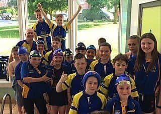 The Mansfield squad with captain Charlotte Baguley and head coach Barry Tindall.