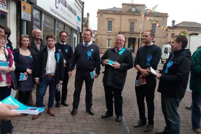 Conservative Party officially launched its campaign in Mansfield