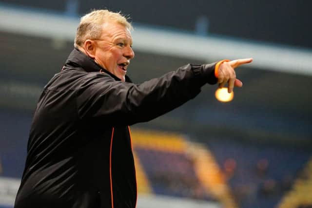 Mansfield Town's Manager Steve Evans  - Photo by Chris Holloway