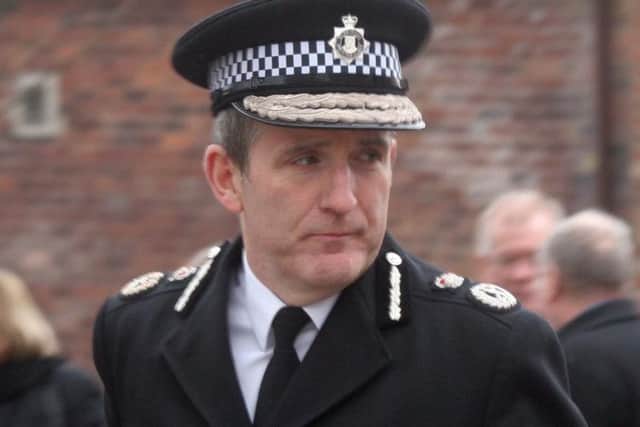 Derbyshire's Chief Constable Mick Creedon.