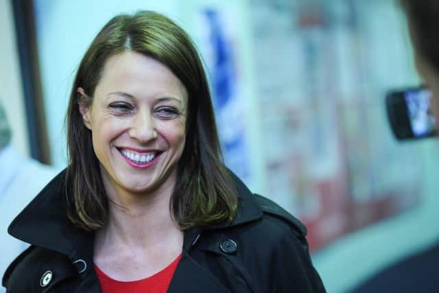 Election night in Ashfield at Festival Hall - Kirkby-in-Ashfield. Gloria De Piero Labour candidate.