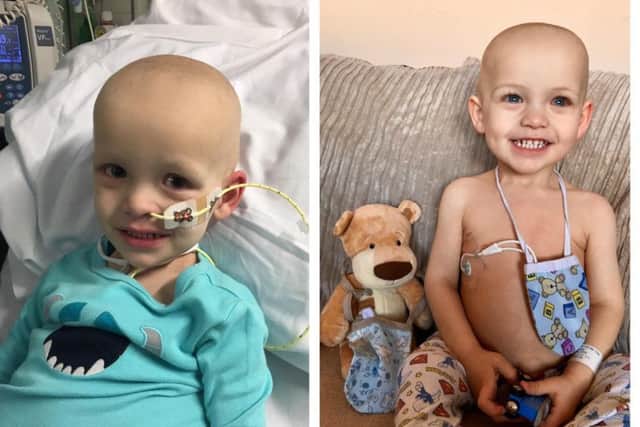 15-month-old Sutton toddler Dawson Willcock is suffering from a rare form of cancer. His family are raising thousands so he can visit an American cancer specialist.
