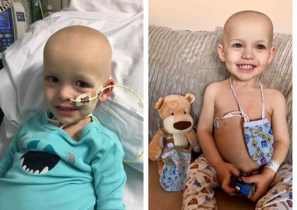 15-month-old Sutton toddler Dawson Willcock is suffering from a rare form of cancer. His family are raising thousands so he can visit an American cancer specialist.