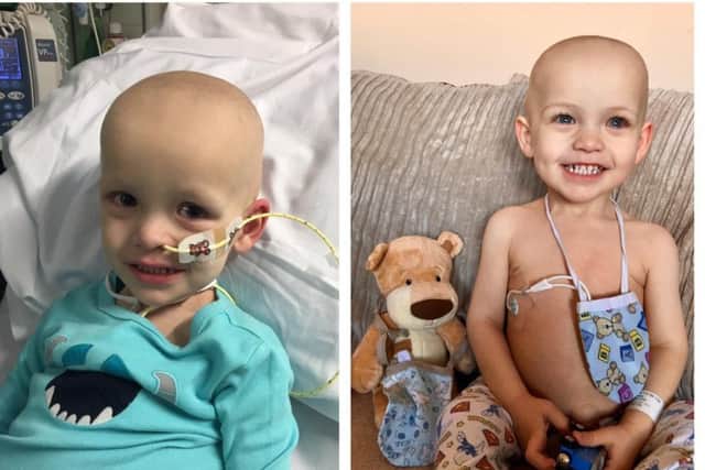 15 Month Sutton toddler Dawson Willcock is suffering from a rare form of cancer. Hisp family are raising thousands sohe can visit an American cancer specialist.