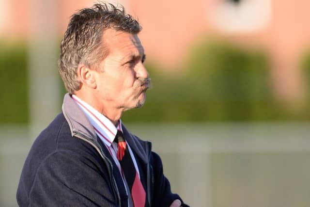 AFC Mansfield manager Rudy Funk.