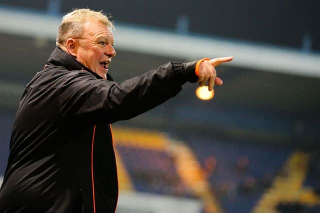 Mansfield Town's Manager Steve Evans  - Photo by Chris Holloway
