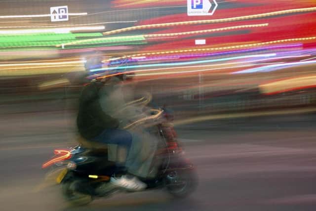 Fourteen per cent of more than 2,000 people surveyed said they have been the victim of a snatch attack by robbers on scooters.