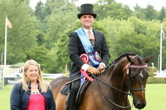 Kirkby rider Jordan Cook on his faithful 16-year-old horse, Fleetwater Xecutive, better known as Darcy. (PHOTO BY: Julian Portch)