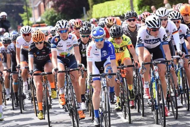 The Women's Tour is passing through Derbyshire on Saturday.