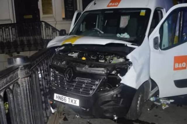 The three men failed to provide payment details to hire a 7.5 tonne van they were planning using in the attack, and the vehicle was not picked up which led to them usinga smaller van from a DIY store instead.